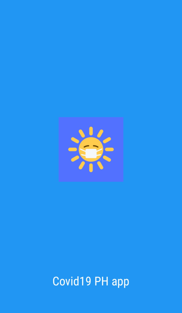 Screenshot of loading page